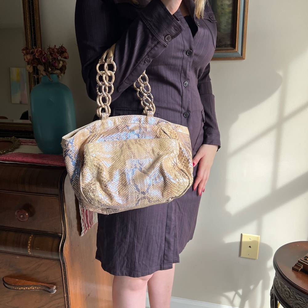 Nancy Gonzales python bag - Picture 7 of 11